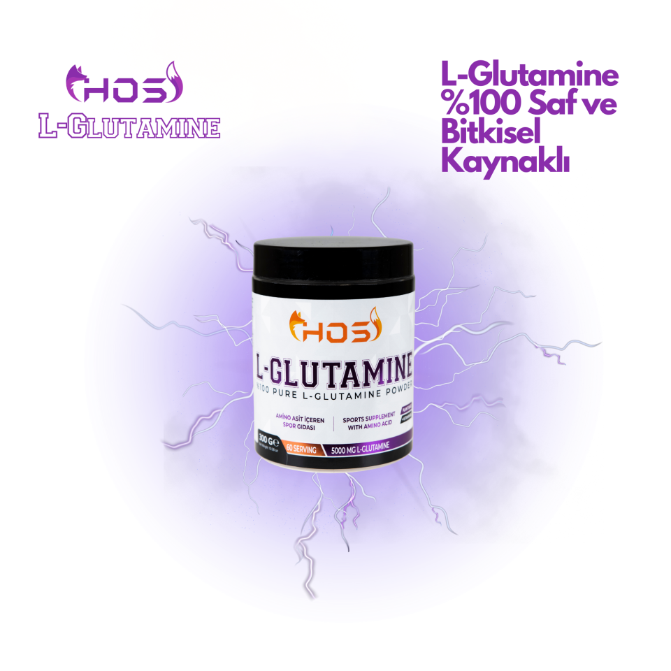 HOS L-Glutamine | Amino Asit İçeren Spor Gıdası