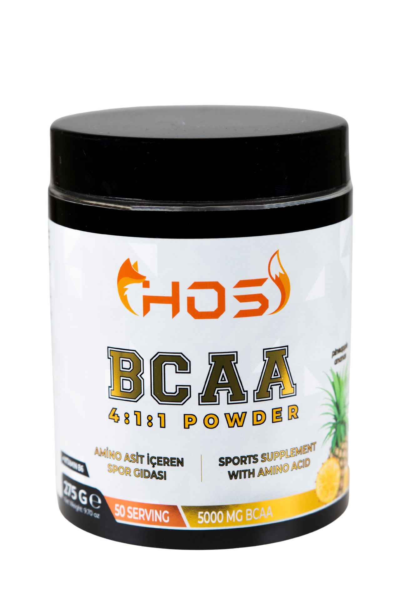 HOS BCAA Ananaslı | Amino Asit İçeren Spor Gıdası