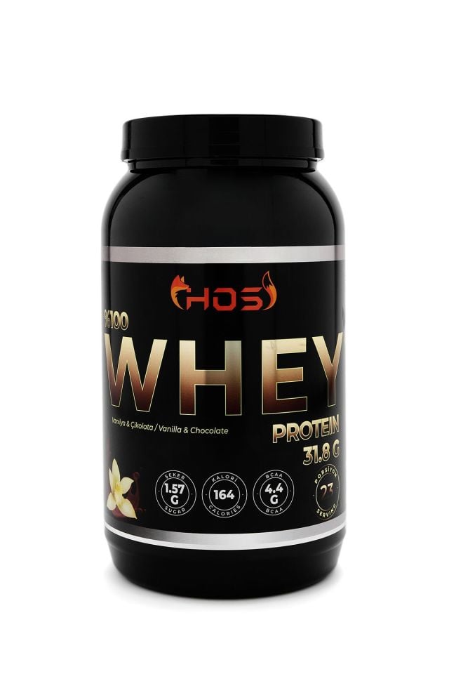 HOS %100 Whey Protein | Vanilya & Çikolata Aromalı - 748Gr