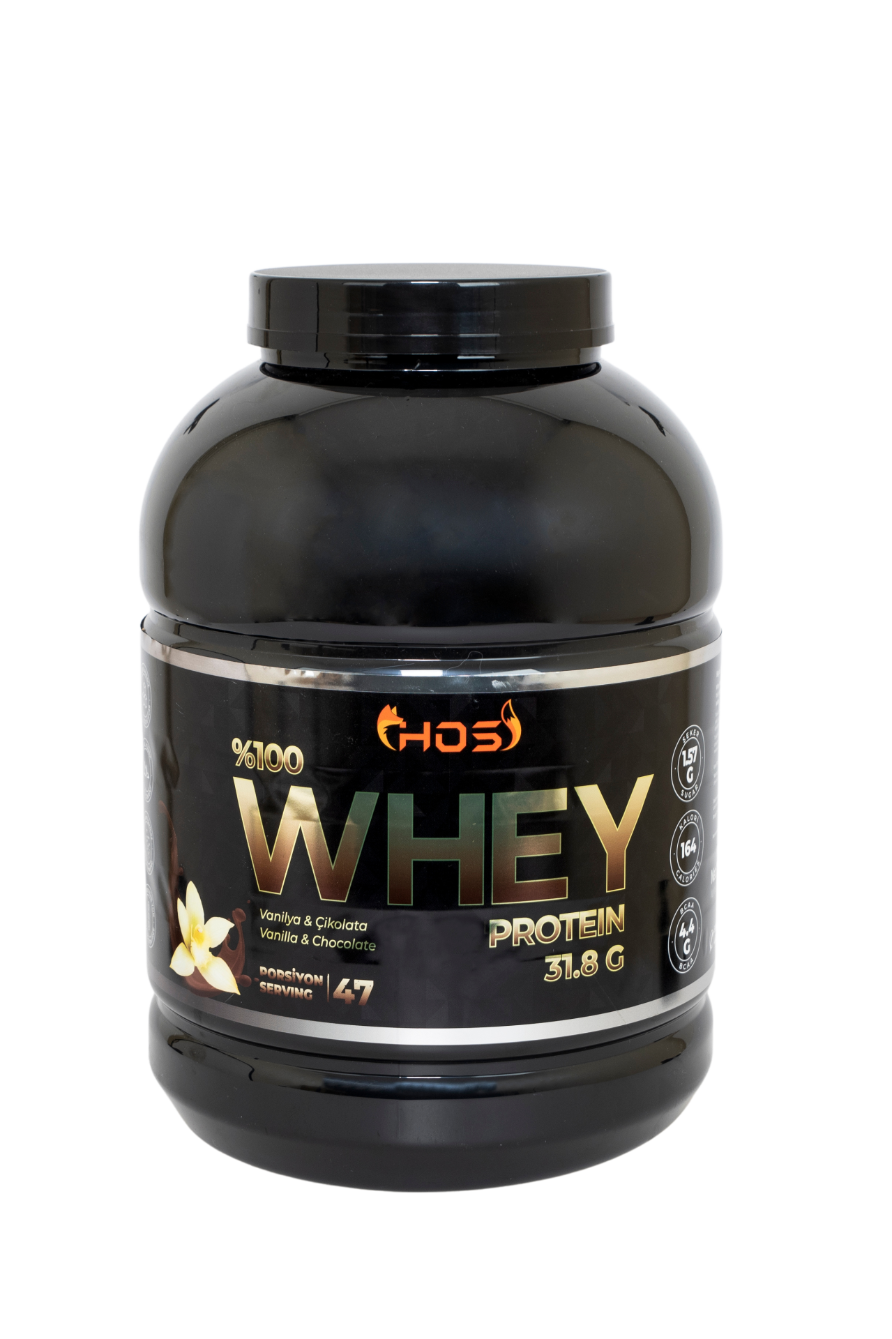 HOS %100 Whey Protein | Vanilya & Çikolata Aromalı - 1540Gr